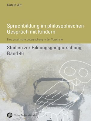 cover image of Sprachbildung im philosophischen Gespräch mit Kindern